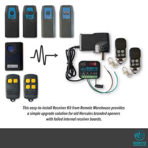 Hercules Garage Door Receiver Kit Upgrade