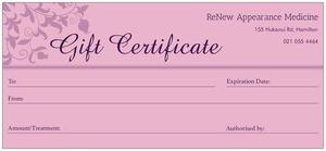 Gift Card - Renew Appearance Medicine