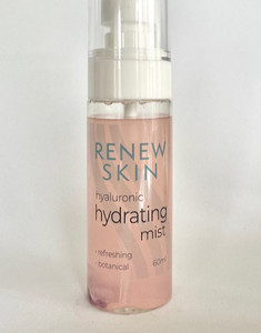 Products: Hyaluronic Hydrating Mist. 60ml Renew Skin