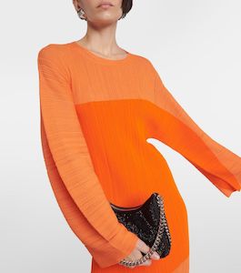 Knitwear: STELLA McCARTNEY "Plisse" Midi Dress