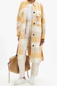 Coats Jackets: ISABEL MARANT ETOILE "Fontizi Check" Jacket