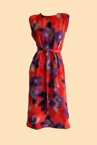 ESSENTIEL ANTWERP "Ecross Print" Dress