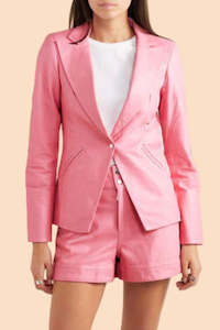 Coats Jackets: THE MIGHTY COMPANY "Coventry Leather" Jacket