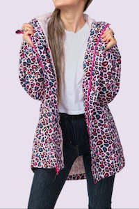 AOTEAROA'S ORIGINAL SCRIBBLER "Leopard Colourful" Jacket