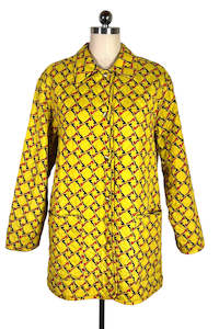 Coats Jackets: SALVATORE FERRAGAMO "Vintage Shoe Quilted" Jacket