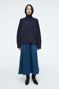 Skirts: COS "Elasticated" Midi Skirt