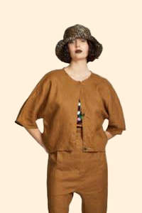 Coats Jackets: ZAMBESI "Firefly" Linen Jacket