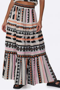 Skirts: DEVOTION TWINS "Psarou" Maxi Skirt