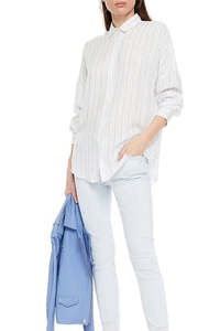 Tops: IRO "Markina" Oxford Shirt