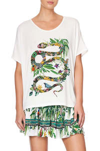 Camilla 1: CAMILLA "Drain Tree Darling" Loose Fit Tee