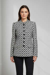 YVONNE BENNETTI "Chain Print" Jacket