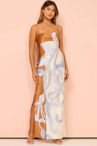 SIR. "Sorrento Sciarpa" Slip Dress