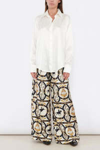 La PRESTIC OUISTON "Printed Silk Skater" Pant