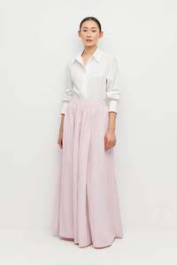 JULIETTE HOGAN "Kai" Soft Taffeta Skirt