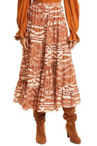 Dresses: ULLA JOHNSON "Aisa Tiered" Skirt