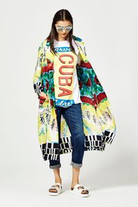 Coats Jackets: COOPER "Eye In The Sky" Kimono