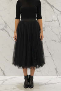 TRELISE COOPER "Tulle With Rosettes" Skirt