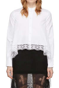 ALEXANDER MCQUEEN "Cotton Lace" Shirt