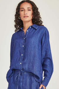 Tops: SILLS "Princeton" Linen Shirt