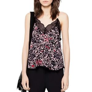 ZADIG & VOLTAIRE "Christy Leo Ontake " Camisole
