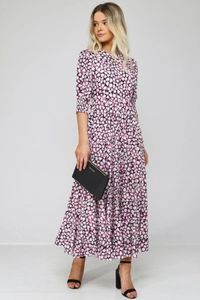 Rixo: RIXO "Kristen" Pyschedelic Tulip Dress