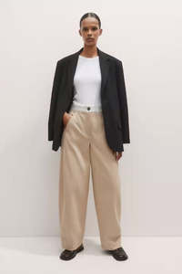 Pants: ME+EM "Contrast Tapered Chino" Pant