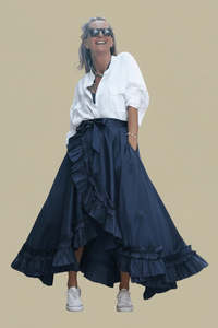 Skirts: and ANDREA "Aurora Wrap" Skirt