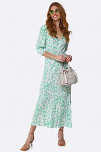Dresses: RIXO "Zadie Palm" Dress