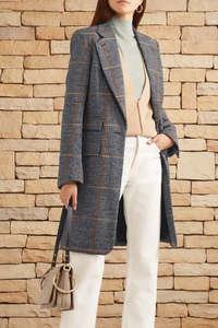 CHLOE "Checked Houndstooth" Coat