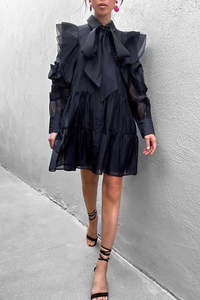 DECJUBA "Lou Lou" Ruffle Dress