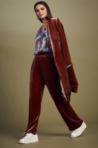 LOOBIES STORY "Athena" Velvet Pants
