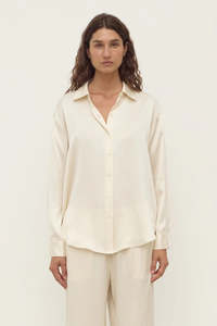 Tops: ASSEMBLY LABEL "Pippa" Silk Shirt