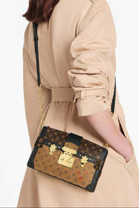 LOUIS VUITTON "Monogram Reverse Trunk Clutch"
