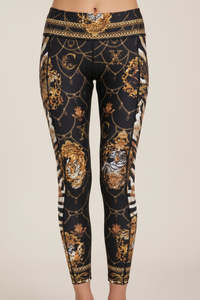 Pants: CAMILLA "Knights of Jaggis Table" Active Leggings