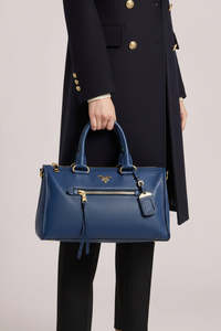 PRADA "Bauletto Two-way" Satchel