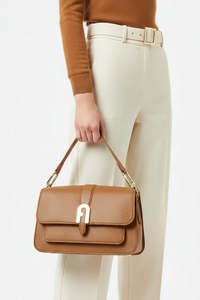 FURLA "Sofia Grainy S Top Handle" Handbag
