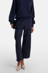 Pants: KHAITE "Roma" Wool Pants