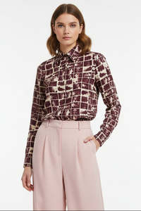 VICTORIA VICTORIA BECKHAM "Photo Grid" Blouse