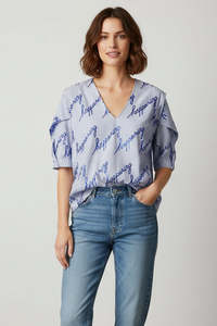 SANDRO PARIS “Happening” Sequin Blouse