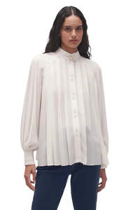 AJE "Beatrice" Pleated Shirt