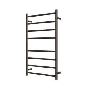 Nora Verona Heated Towel Rail Round 8 Bar H1000*W600*D120mm Gun Metal (RBHTR-GM-R1060)
