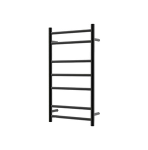 Nora Verona Heated Towel Rail Round 7 Bar H825*W450*D120mm Gunmetal (RBHTR-GM-R8245)