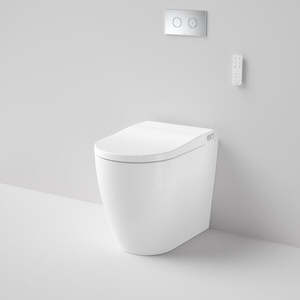 Caroma Urbane II Bidet Cleanflush® Invisi Series II® Wall Faced Toilet Suite (&hellip;