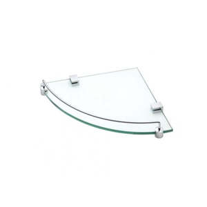 Heirloom Universal Corner Glass Shelf - Square Brackets (UGSCS)
