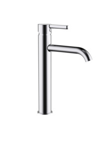 Englefield Studio: Englefield Studio Gooseneck Tall Basin Mixer-Pin Lever Chrome (25923A-4-CP)