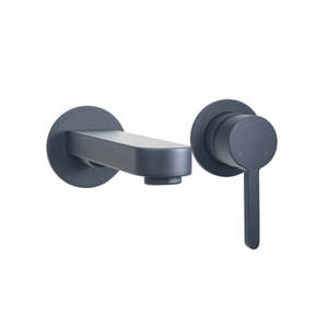 Englefield Studio Wall Mount Basin Mixer Pin Lever