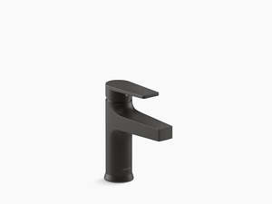 Kohler Taut: Kohler Taut Basin Mixer Matte Black (74013T-B4ND-BL)