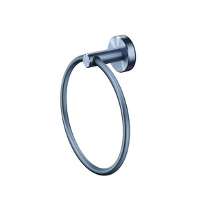 Methven Tūroa Towel Ring - Machined Graphite (TUTRGR)