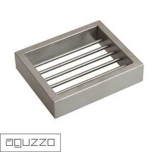 Bathroom Montangna Soap Basket Stainless Steel Brushed - RenovatorStor