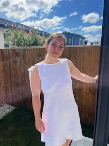 Dress: Caitlin Crisp Mini Wilmer Dress